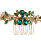 Alilang Bride Wedding Hair Comb Rhinestone Bridal Hair Comb Wedding Headpiece Handmade Hair Accessories