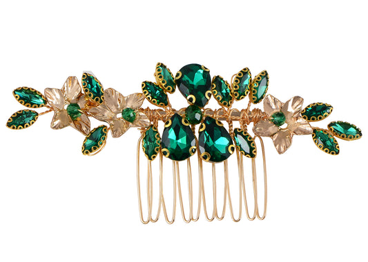 Alilang Bride Wedding Hair Comb Rhinestone Bridal Hair Comb Wedding Headpiece Handmade Hair Accessories