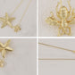 Alilang Women's Gold Tone Starfish, Honey Bee, Silver Star, and Insect Crystal Rhinestone Hatpins Jewelry Set Lapel Stick Pack of 1/3/4/6