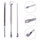 6PC Ear Wax Cleaner Stainless Steel Ear Pick Tool Set
