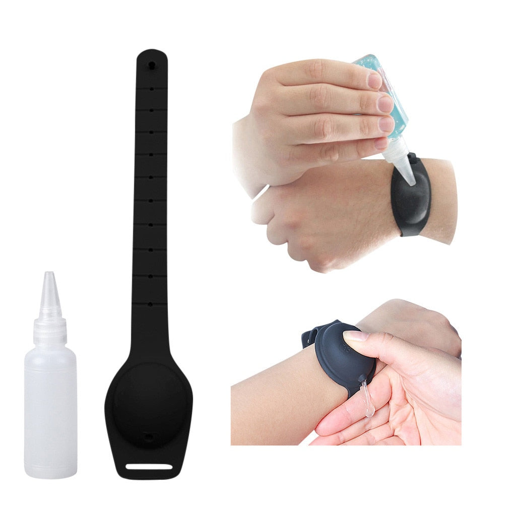 Reusable Hand Sanitizer Wristband Dispensers 10ml