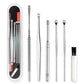 6PC Ear Wax Cleaner Stainless Steel Ear Pick Tool Set