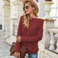 Off Shoulder Summer Pullover