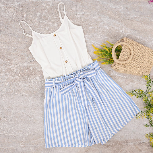 Summer Stripe Outfit | 2 Piece