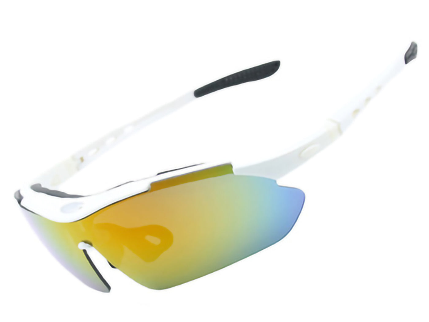 Polarized Sports Sunglasses with 5 Interchangeable