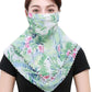 Chiffon Printed Scarf Facial Cover - 6Pack