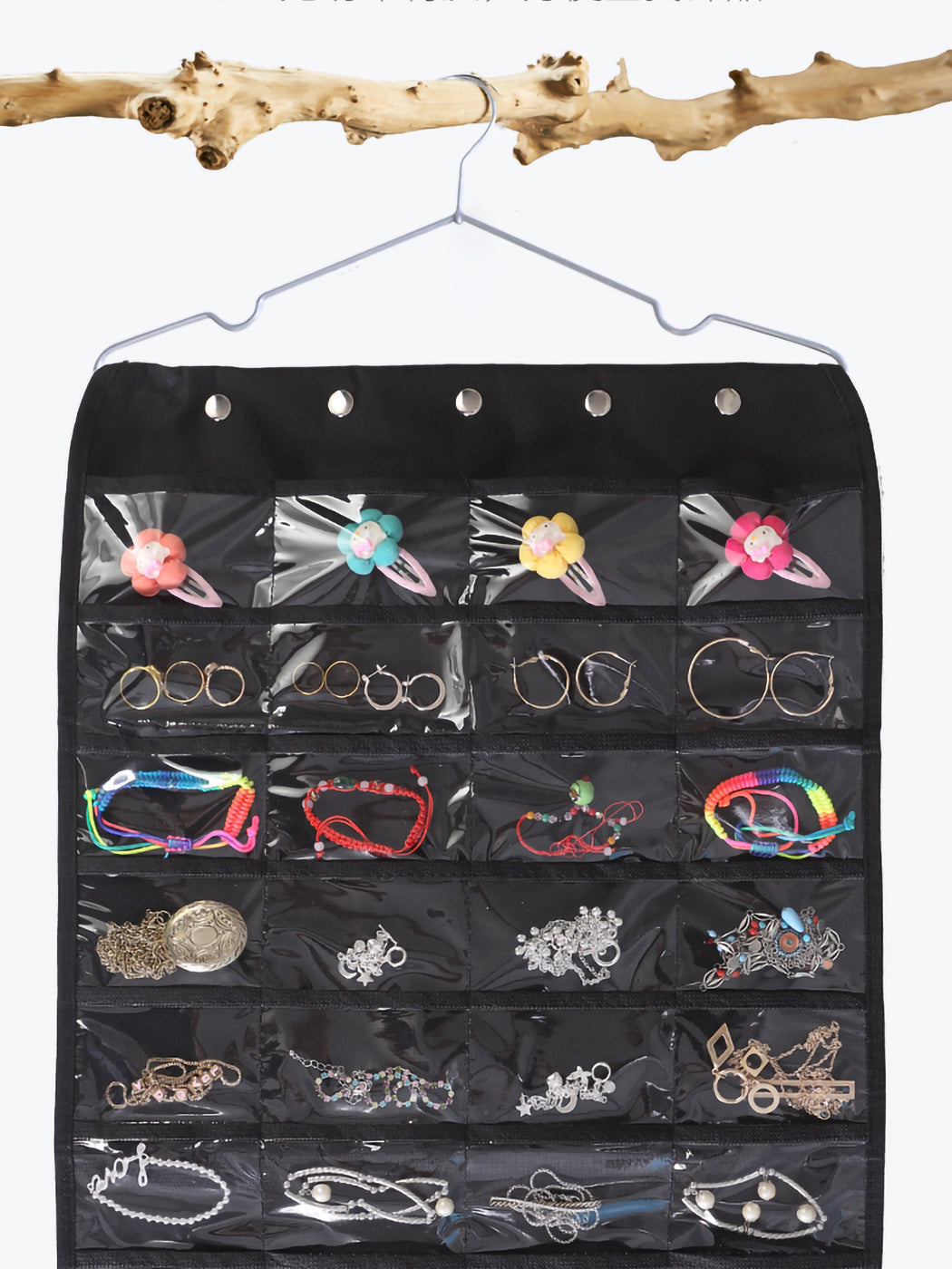 Hanging Jewelry Organizer for Holding Jewelries Includes Hanger