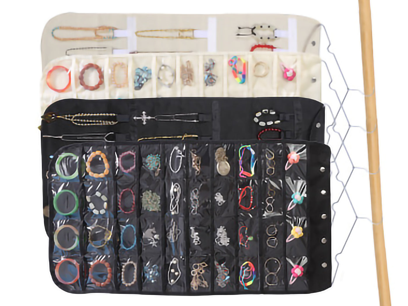 Hanging Jewelry Organizer for Holding Jewelries Includes Hanger