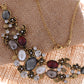 Antique Pearl Gemss Necklace