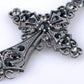 Black Religious Cross Pendant Necklace