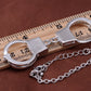 Sexy Poe Cop Handcuff Pendant Necklace