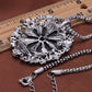Gun Cameo Lady Victorian Pendant Necklace