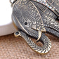 Gun Antique Tribal Aztec Elephant Pendant Necklace