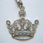 Queen Crown Princess Pendant Necklace