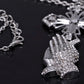 Praying Hands Worship Religious Cross Holy Pendant Necklace