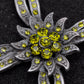 Sun Flower Olive Colorful Cross Pendant Necklace Pendant