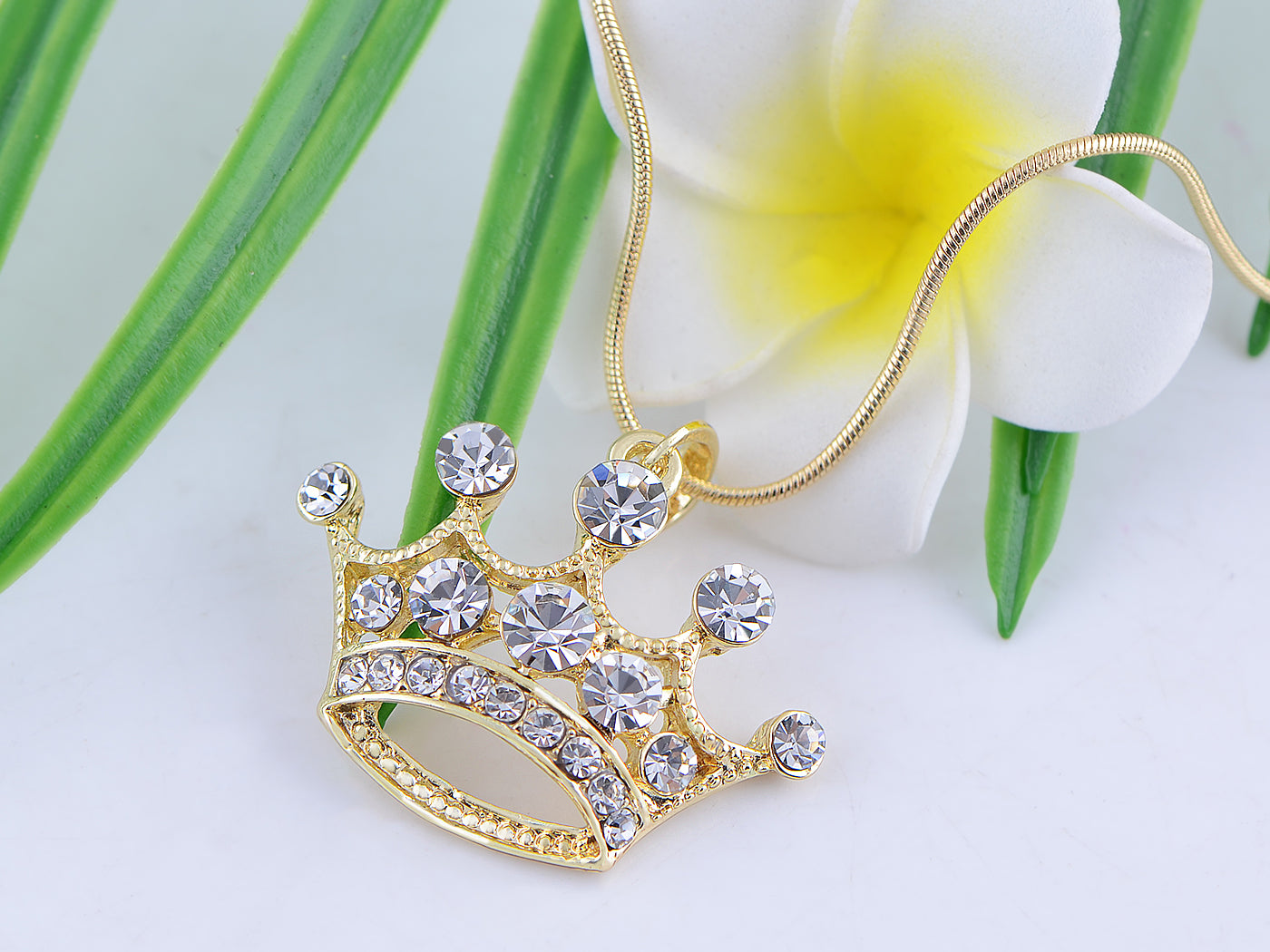 Emperor Royal Crown Pendant Necklace Perfect For King & Queens!