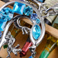 Sapphire Elements Lizard Necklace Pendant