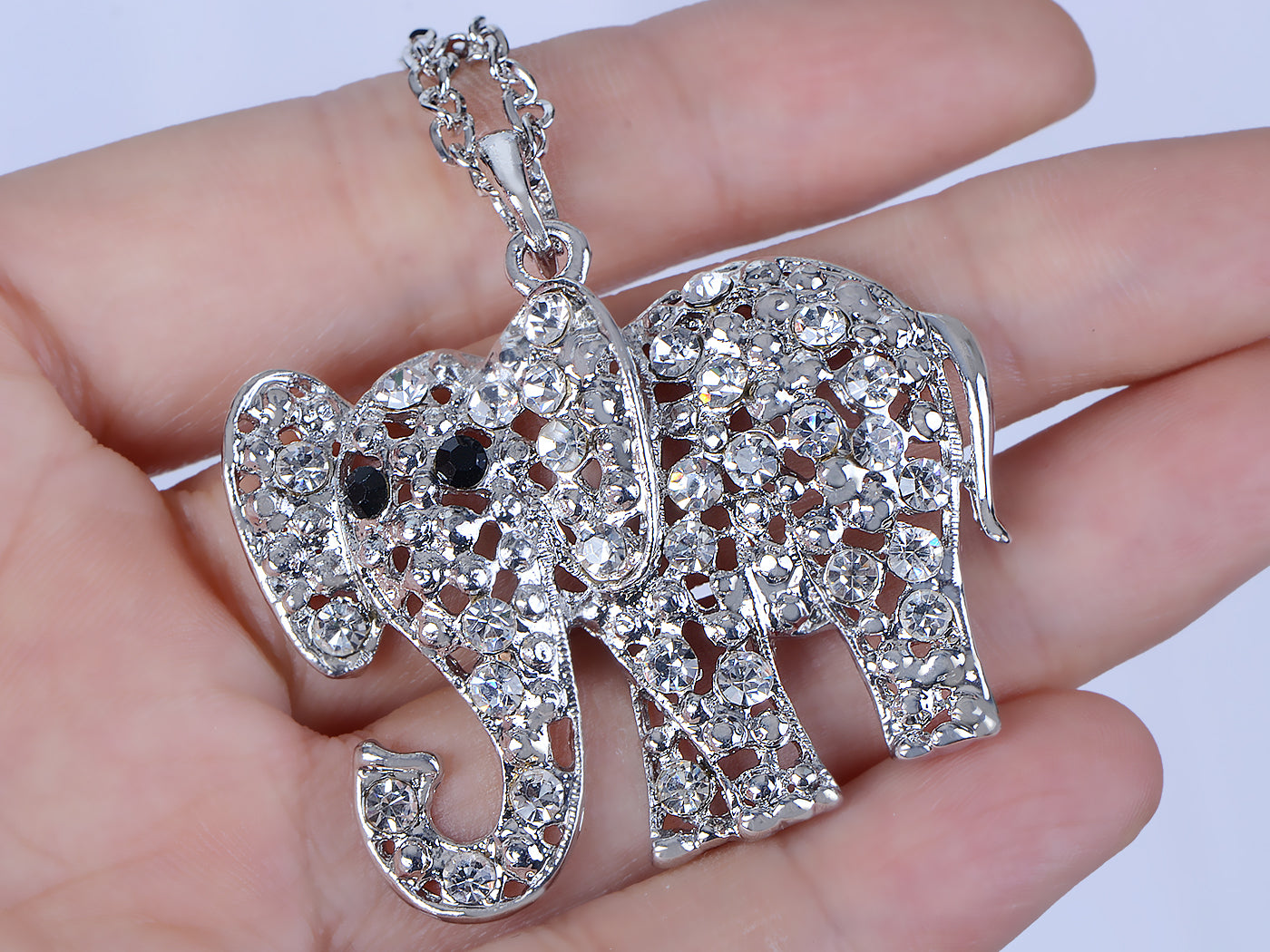 Stunning Elephant Pendant Necklace