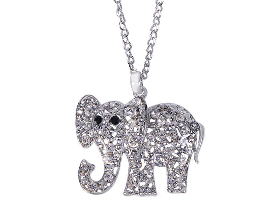 Stunning Elephant Pendant Necklace