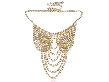Pearl Chains Bling And Things Cascading Statement Necklace