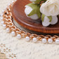 Chic Girly Chain With White Pearls Necklace