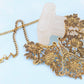 Antique Filigree Floral Collar Necklace