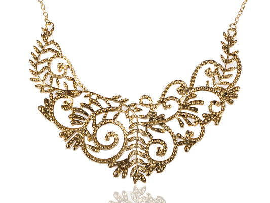 Indian Intricate Henna Design Necklace