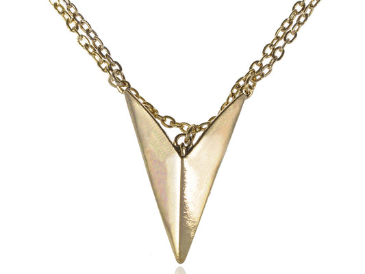 Single Arrowhead Pendant Necklace