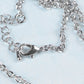Silver Cut Out Elephant Pendant Necklace