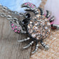 Aurora Boreallis Sea Crab Pendant Necklace