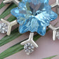 Blue Elements Winter Snowflake 925 Silver Chain Necklace