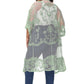 Anna-Kaci Women's Plus Size Lace Cardigan Open Front Floral Crochet Beach Swimsuit Cover Ups Long Kimono