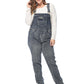 Plus Size Classic Denim Overalls