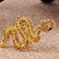 Gorgeous Topaz Swirl Wrap Blakc Eyed Weird Snake Ring