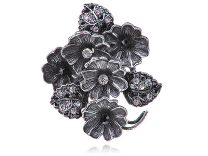 Vintage Floral Flower Cluster Ring