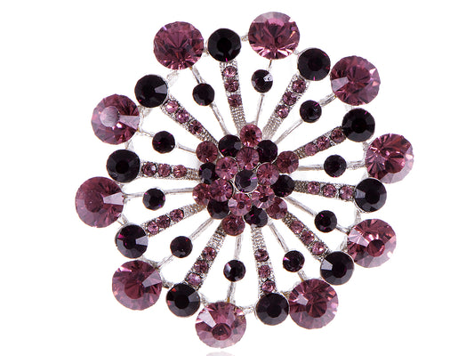 Rose Ruby Bright Firework Cluster Fun Ring