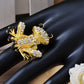 Black White Toad Frog Able Smile Happy Ring