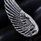 Double Finger Gothic Ring Greek Speed Wing Spartan Angel Ring
