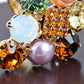 Cluster Of Ss W Pearl Trendy Ring