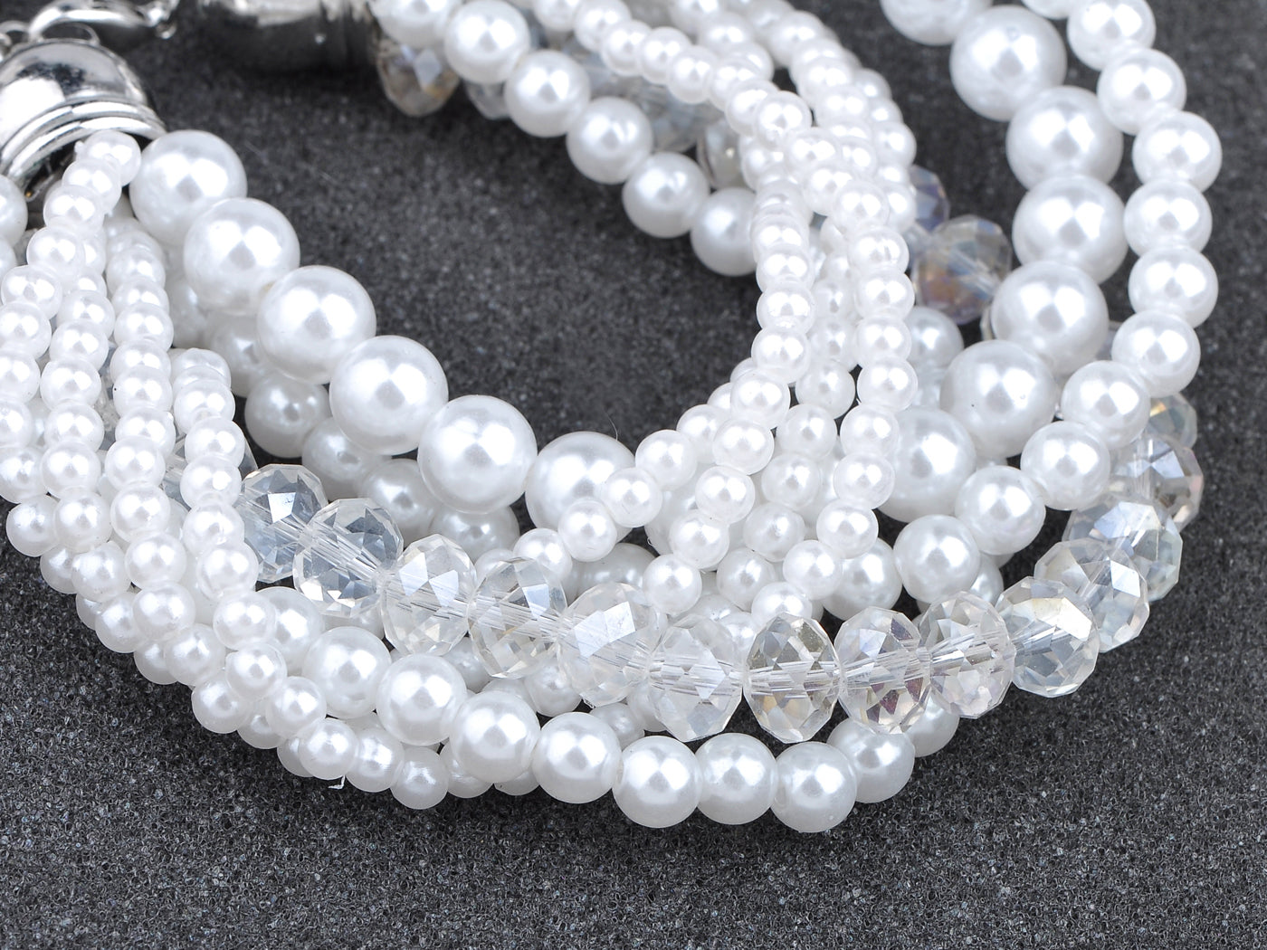 Tiffany White Wedding Pearl Bracelet