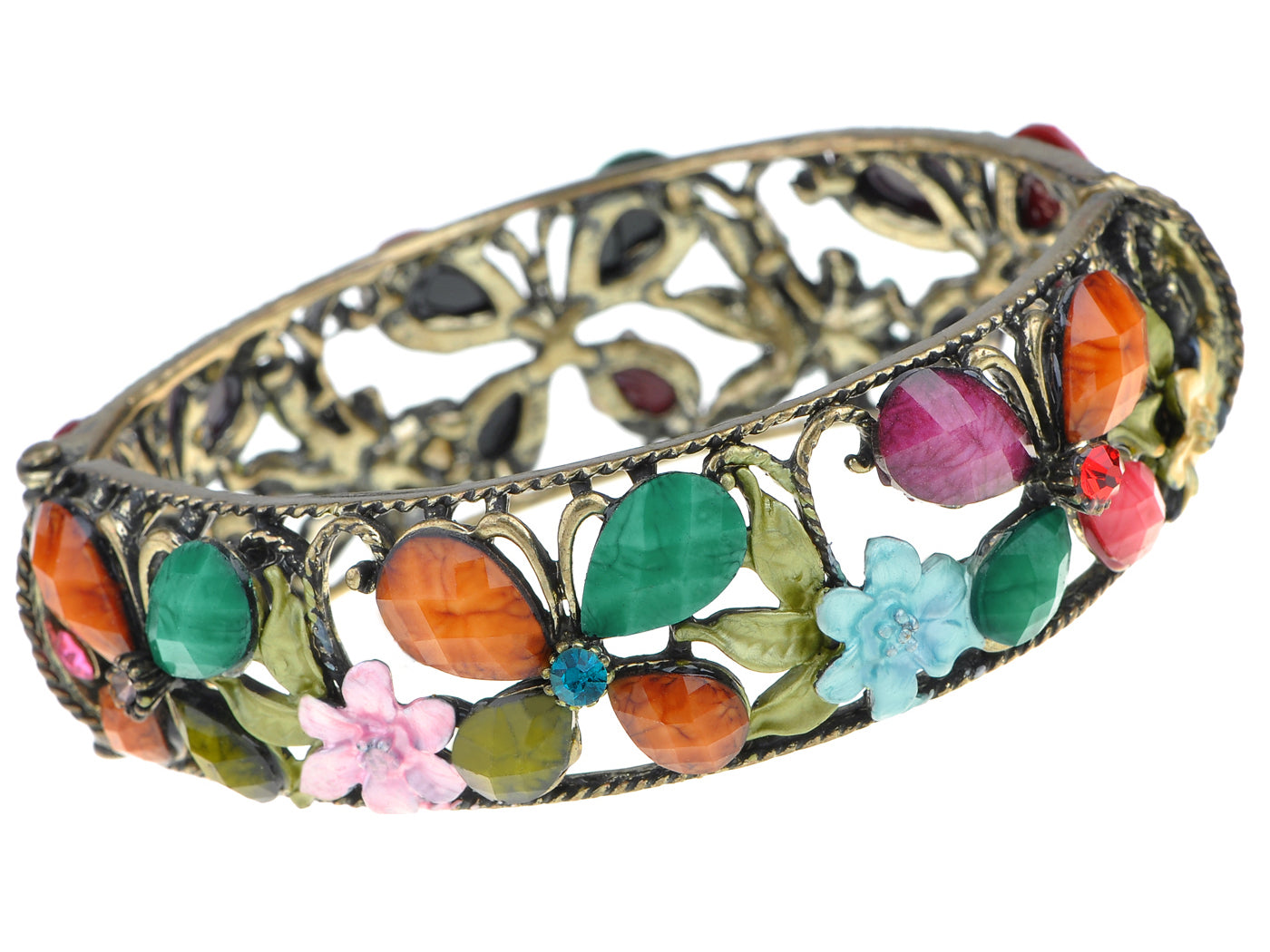 Vintage kimono hot sale cuff bracelet