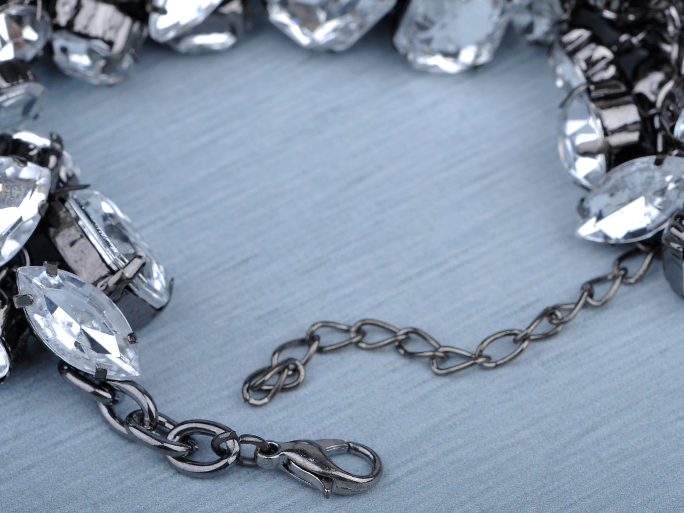 Sparkle Acry Bead Chain Link Bracelet