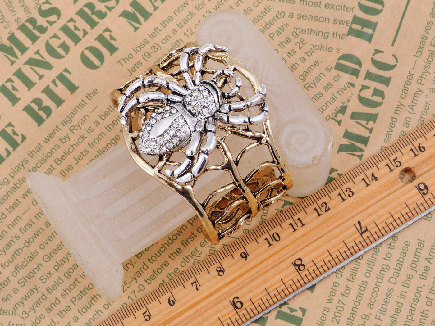 Contemporary Spider Cuff Bracelet