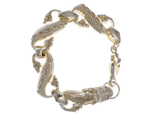 Chinese Linked Dragon Bracelet