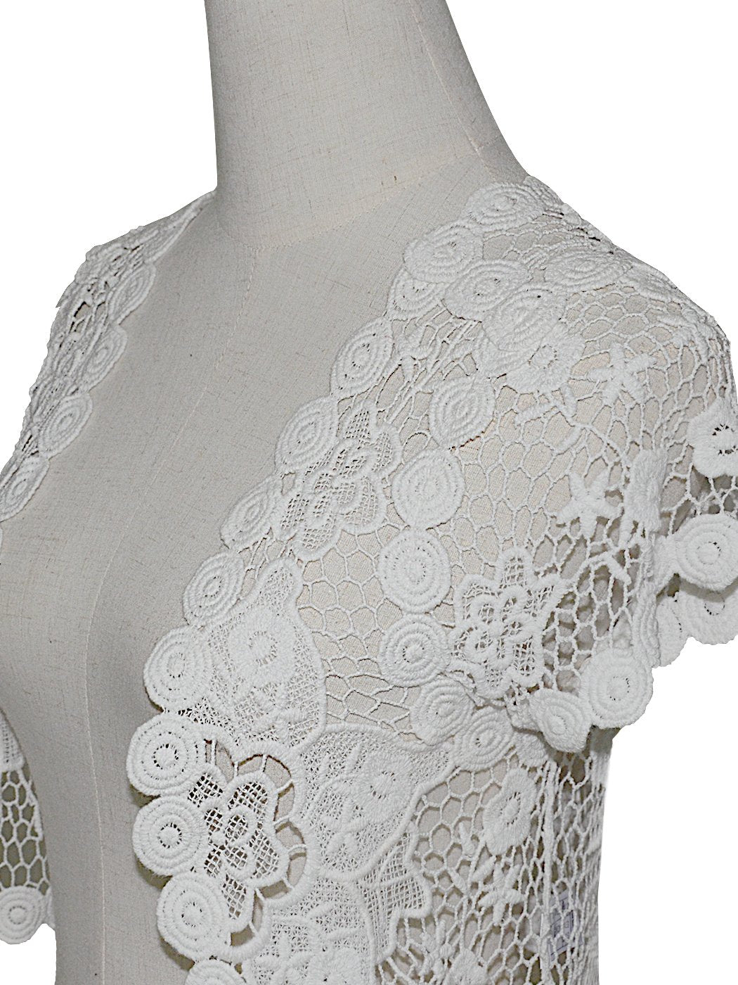 White shrug outlet net