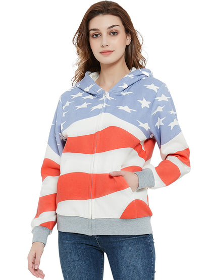 American Flag Hoodie Sweatshirt