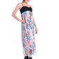 Floral Spring Delight Cami Top Faux Silky Dress