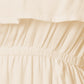 Grecian Ruffle Stretch Maxi Long Dress