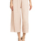 Wide Leg Pants Pleated Cropped Palazzo Lounge Pants